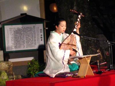 法輪寺山内のつれづれ: 第18回筑前琵琶演奏会 お知らせ